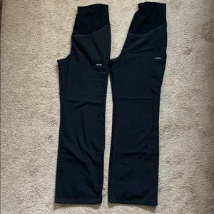 Two Pairs Medium Tall Maternity Scrub Pants